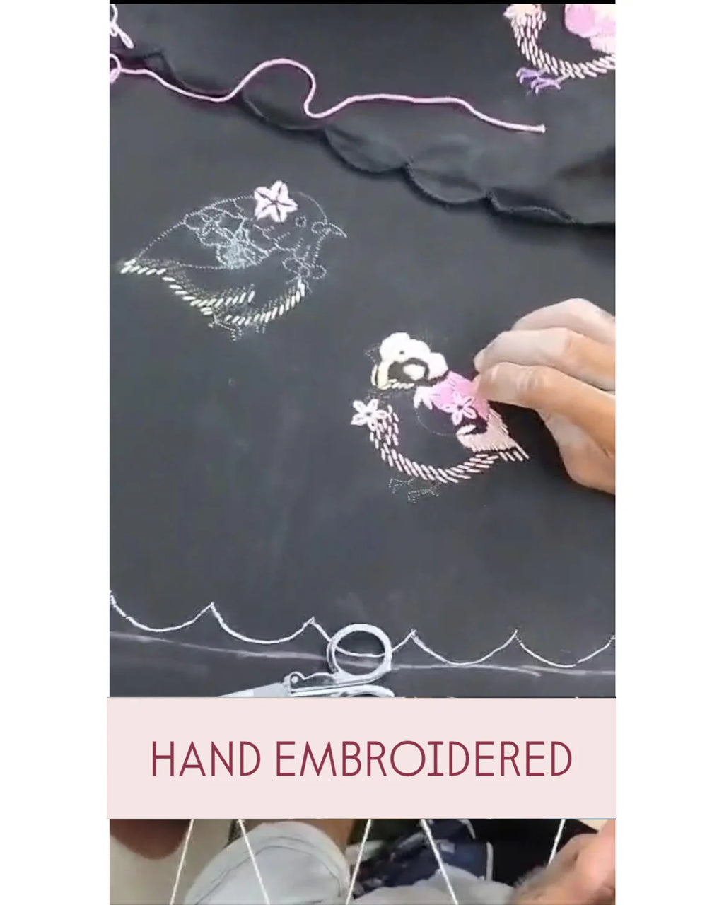 Mahiraa Hand-Embroidered Short Dress
