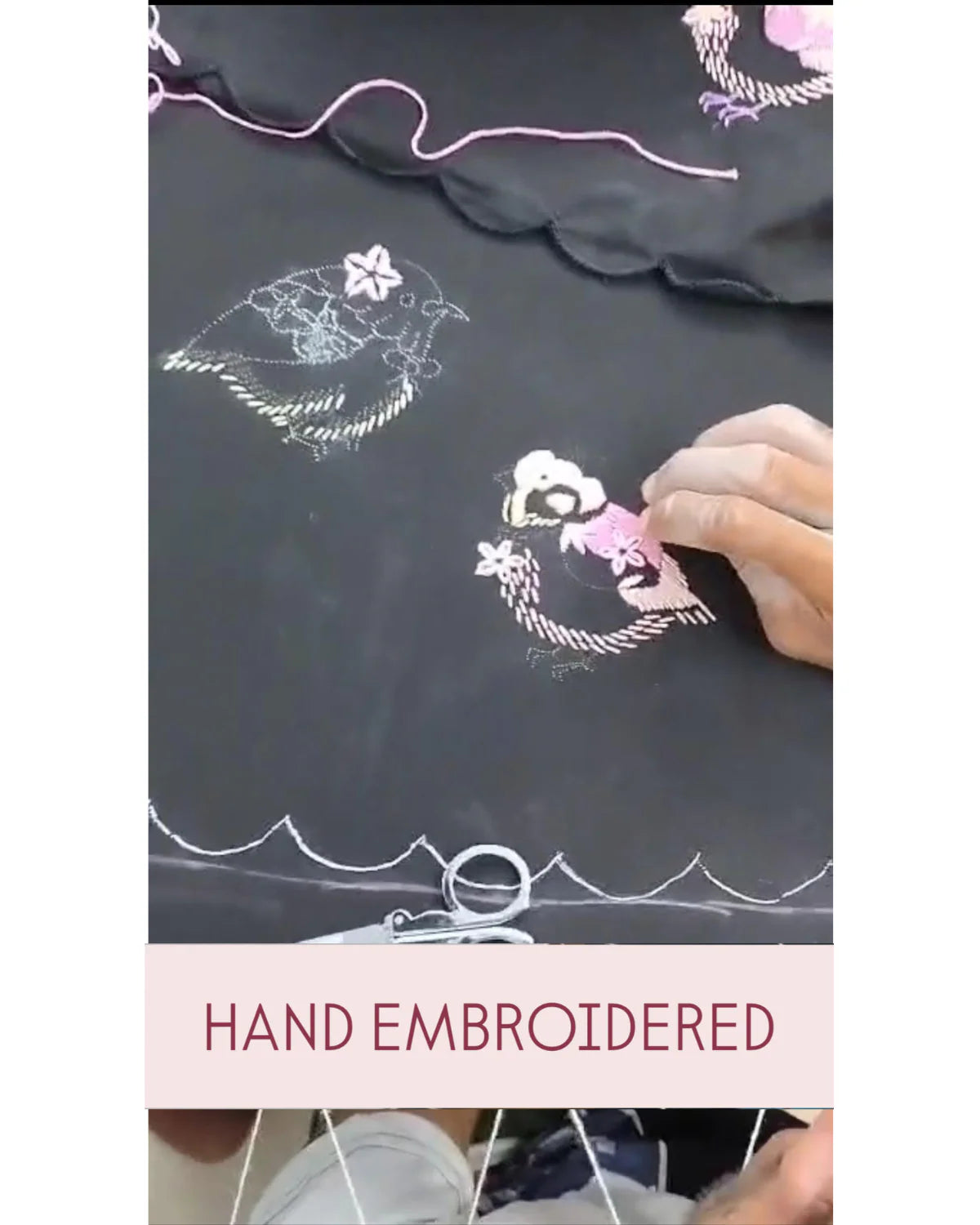 Mahiraa Hand-Embroidered Short Dress
