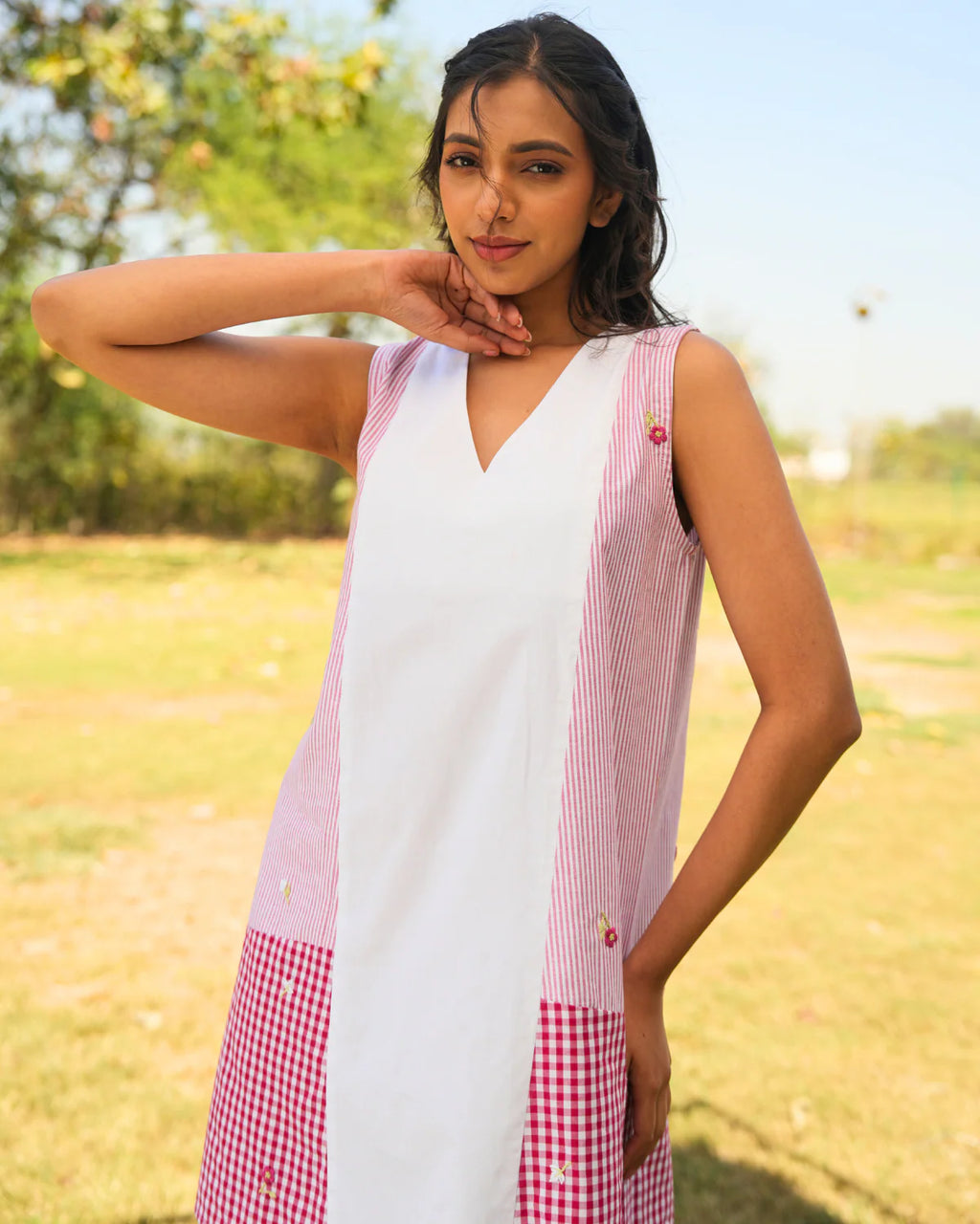 Pritika Hand-Embroidered Short Dress