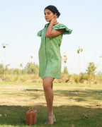 Isshana Hand-Embroidered Short Dress