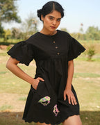 Mahiraa Hand-Embroidered Short Dress