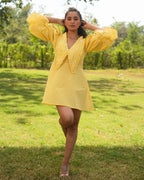 Revaa Hand-Embroidered Short Dress