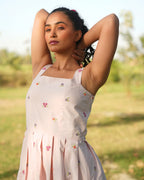 Rria Hand-Embroidered Jumpsuit