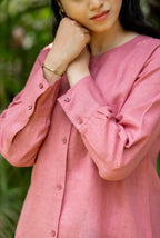 Velvet Rose Linen Co-ord Set