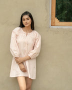 Tarra Hand-Embroidered Short Dress