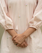 Tarra Hand-Embroidered Short Dress