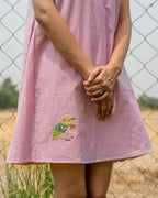 Anaya Hand-Embroidered Short Dress