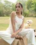 Meeraa Hand-Embroidered Jumpsuit