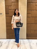 Linen offwhite kurta