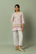 Botanical Block Printed Linen Co ord