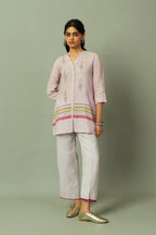 Botanical Block Printed Linen Co ord
