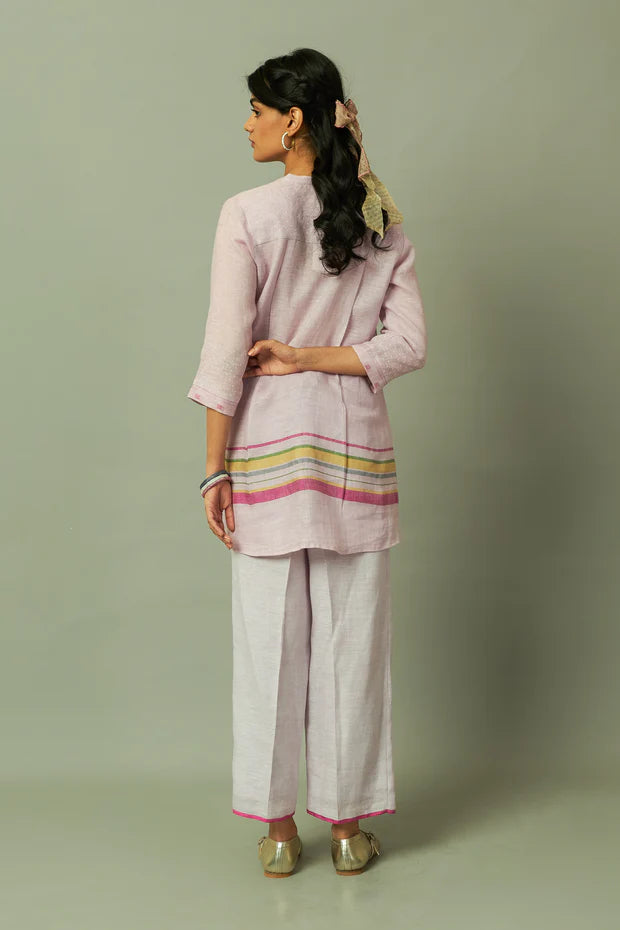 Botanical Block Printed Linen Co ord