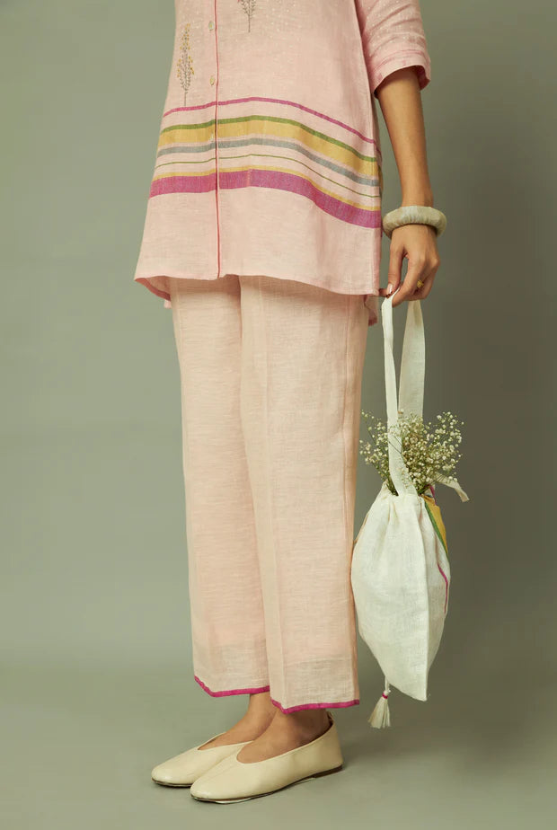 Botanical Block Printed Linen Co ord
