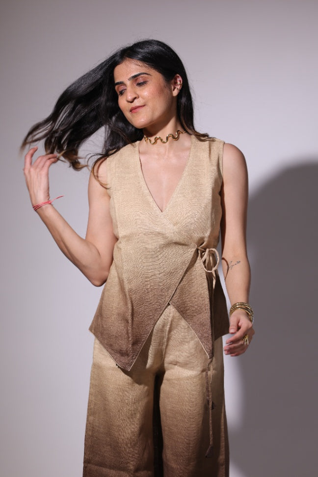 Brown ombré co ord