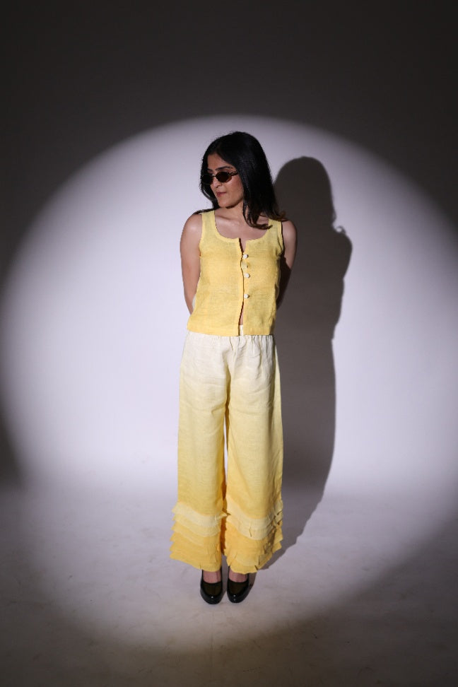 Yellow Ombré Co ord