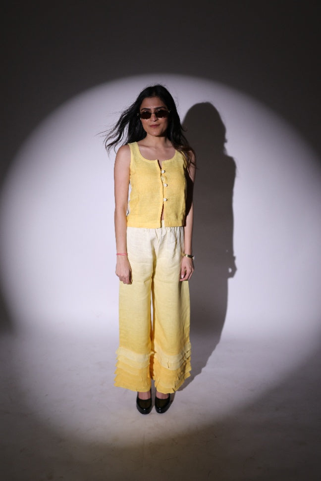 Yellow Ombré Co ord