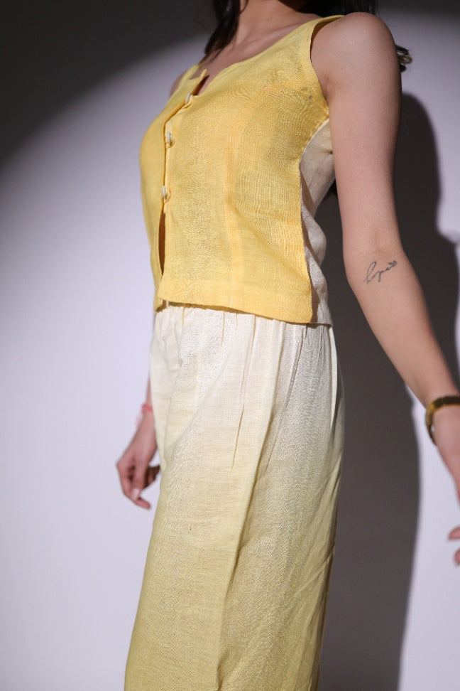 Yellow Ombré Co ord