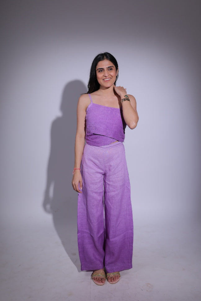Purple ombré co ord