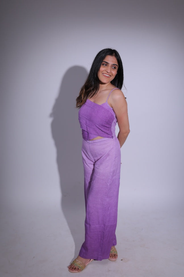 Purple ombré co ord