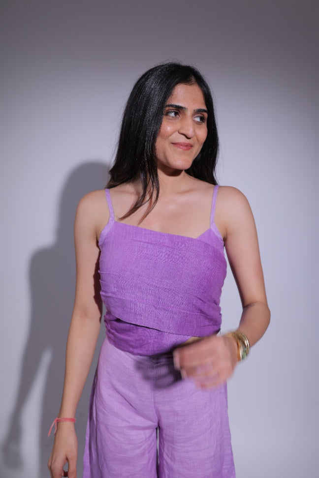 Purple ombré co ord